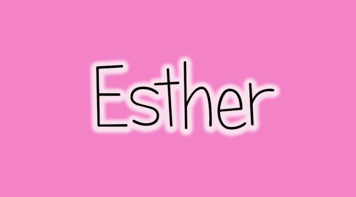 Old Testament Survey: Esther
