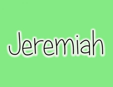 Old Testament Survey: Jeremiah