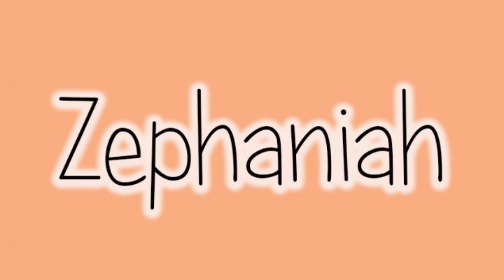 Old Testament Survey: Zephaniah